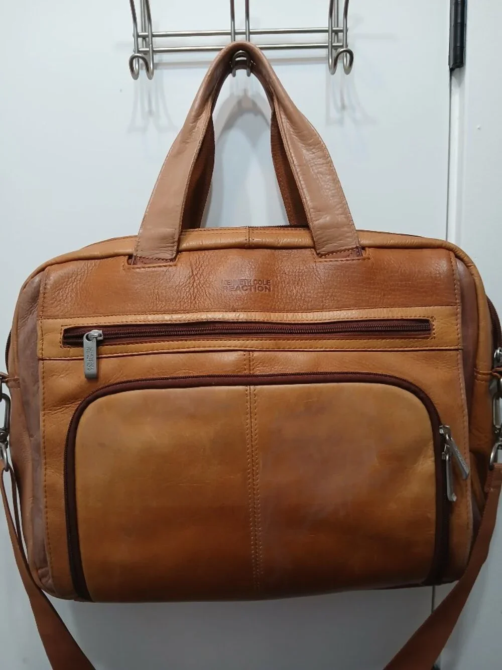 Kenneth Cole Leather Attache